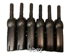 Motorola CLS1410 UHF Radios Walkie Talkies with 6 Multi Charger