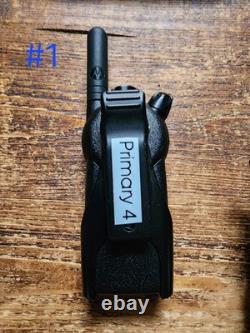 Motorola CLS1410 UHF Two-Way Radios Lot of 6 with 4 Chargers LCD Display