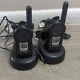 Motorola Cls1410 Two Way Radio Walkie Talkie Set Of 2 With Chargers And Clips