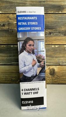 Motorola CLS-1410 Motorola CLS Series Two-Way Radio UHF Compact Jobsite Radio