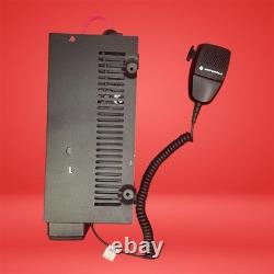 Motorola CM200D UHF Two-Way Radio 16 Channels 25W Black Durable Design With Mic