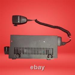 Motorola CM200D UHF Two-Way Radio 16 Channels 25W Black Durable Design With Mic