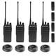Motorola Cp100d Analog Uhf Portable Non-display Two Way Radio, 16 Channel, 4