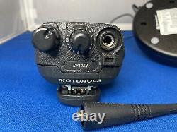 Motorola CP100D Portable Two Way Radio UHF With Base