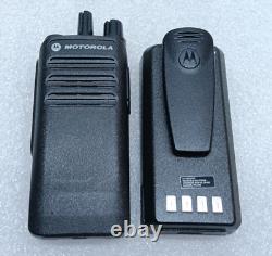 Motorola CP100d 16 CH. Two-Way Radio AAH87YDC9JC2AN With Charger & Battery #99