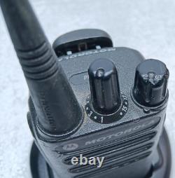 Motorola CP100d 16 CH. Two-Way Radio AAH87YDC9JC2AN With Charger & Battery #99