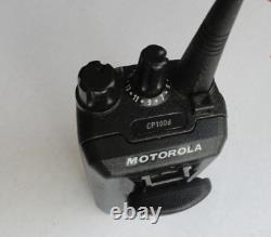 Motorola CP100d 16 Ch. Two-Way Radio AAH87YDC9JA2AN, NO BATTERY CHARGER