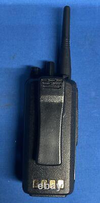 Motorola CP100d Two-Way 16 Channel Radio with Antenna & Battery