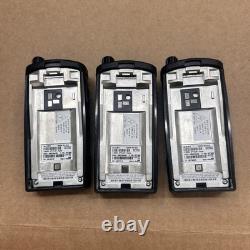 Motorola CP110 UHF Two Way Radio Lot (3) with 2 Motorola Antennas H96RCF9AA2BA