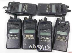Motorola CP185 Portable Two-Way Radio AAH03RDF8AA7AN PARTS OR REPAIR LOT