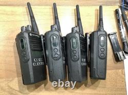 Motorola CP185 UHF 435-480 MHz 16 Ch 4W AAH03RDF8AA7AN LOT OF 8! Complete