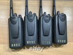 Motorola CP185 UHF 435-480 MHz 16 Ch 4W AAH03RDF8AA7AN LOT OF 8! Complete