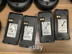 Motorola CP185 UHF 435-480 MHz 16 Ch 4W AAH03RDF8AA7AN LOT OF 8! Complete