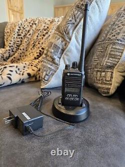 Motorola CP185 VHF Radio With Original OEM charger And Battery