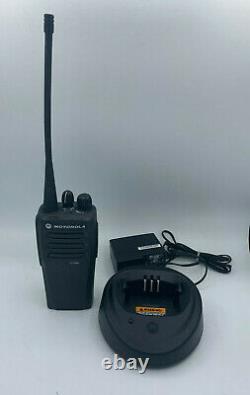 Motorola CP200D Digital UHF 16ch Two Way Radio + Accessories AAH01QDC9JA2AN