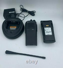 Motorola CP200D Digital UHF 16ch Two Way Radio + Accessories AAH01QDC9JA2AN