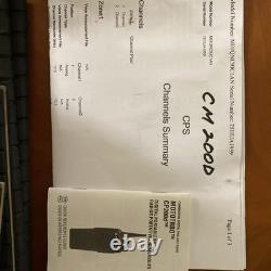 Motorola CP200D Portable analog Radio Race Car And Pit Communication System