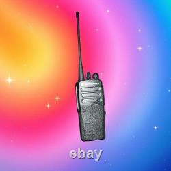 Motorola CP200D Two-Way Radio with Charger & Mic Black