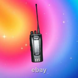 Motorola CP200D Two-Way Radio with Charger & Mic Black