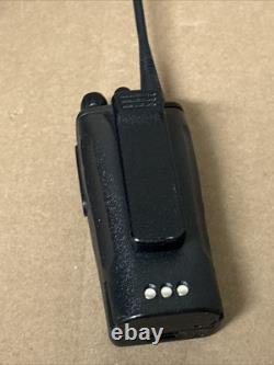 Motorola CP200D UHF Analog Two-Way Portable Radio withBattery, Cradle, & Mic