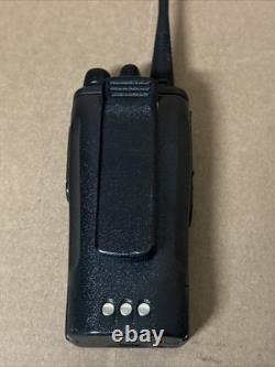 Motorola CP200D UHF Analog Two-Way Portable Radio withBattery and Antenna
