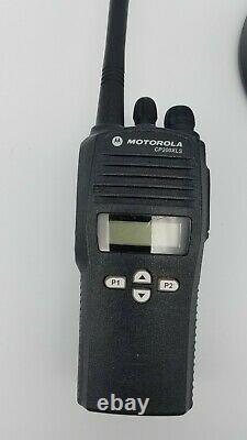 Motorola CP200XLS Two-Way 128 Channel VHF Radio with Charger AAH50KDF9AA5AN