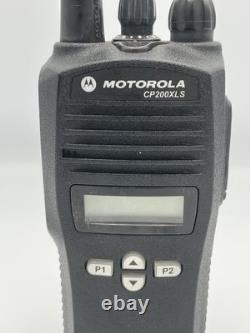 Motorola CP200XLS VHF Radio Excellent Condition with Charger Free Programming