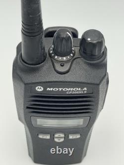 Motorola CP200XLS VHF Radio Excellent Condition with Charger Free Programming