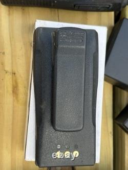 Motorola CP200 Portable Two-Way Radios Black 7.4V with Chargers & Batteries
