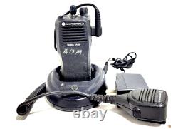 Motorola CP200 UHF Two Way Radio AAH50RDC9AA2AN With PMMN4013A