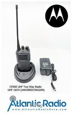 Motorola CP200 UHF Two Way Radio UHF 16CH (AAH50RDC9AA2AN)