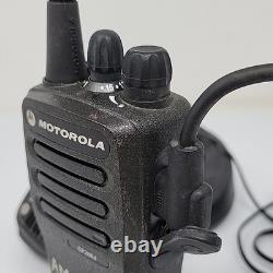 Motorola CP200d 16Ch Two Way Radio AAH01QDC9JA2AN Mic PMMN4013A Speaker Issue