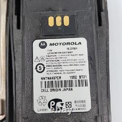 Motorola CP200d 16Ch Two Way Radio AAH01QDC9JA2AN Mic PMMN4013A Speaker Issue