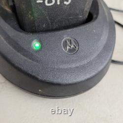 Motorola CP200d 16Ch Two Way Radio AAH01QDC9JA2AN Mic PMMN4013A Speaker Issue