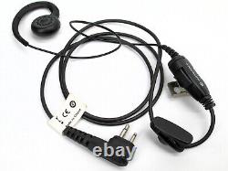 Motorola CP200d Two-Way Radio with Charger + Swivel Earpiece with Mic & PTT