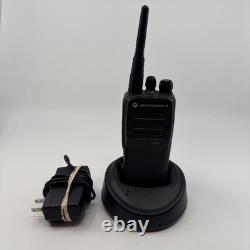 Motorola CP200d UHF Two Way Radios AAH01QDC9JC2AN + Charger + Battery