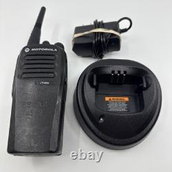 Motorola CP200d UHF Two Way Radios AAH01QDC9JC2AN + Charger + Battery