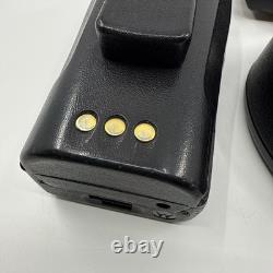 Motorola CP200d UHF Two Way Radios AAH01QDC9JC2AN + Charger + Battery