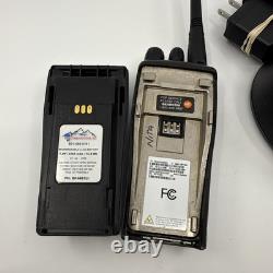Motorola CP200d UHF Two Way Radios AAH01QDC9JC2AN + Charger + Battery