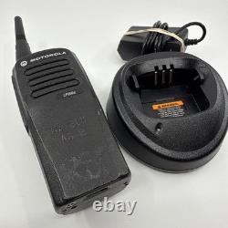 Motorola CP200d UHF Two Way Radios AAH01QDC9JC2AN + Charger + Battery