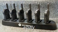 Motorola DLR1020 Digital Set of 6 Radios CLEAN 1 or 2 sets NO LICENSE NEEDED