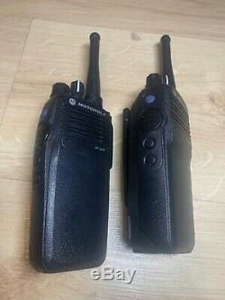 Motorola DP3400 UHF Two-Way Radios withBatteries and Charger
