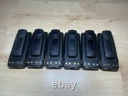 Motorola DP3400 UHF x 6 Two-Way Radios withImpres Batteries and Multi Charger