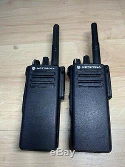 Motorola DP4400 UHF Two-Way Radios withBatteries and Charger