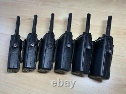 Motorola DP4400 UHF x 6 Two-Way Radios withBatteries and Impres Multi Charger