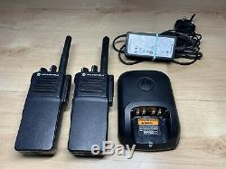 Motorola DP4400e UHF Two-Way Radios withBatteries and Charger