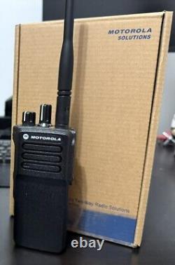 Motorola DP4401e VHF 136-174MHZ Digital Two Way Radio Walkie Talkie Handheld