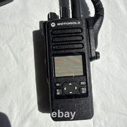Motorola DP4600e UHF Two-Way Radio WithAccessories Complete