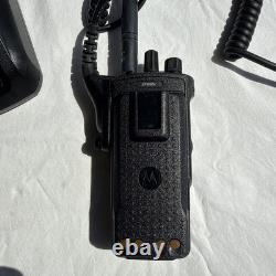 Motorola DP4600e UHF Two-Way Radio WithAccessories Complete