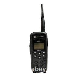 Motorola DTR550 Digital Portable Two Way Radio Black (No Charger)